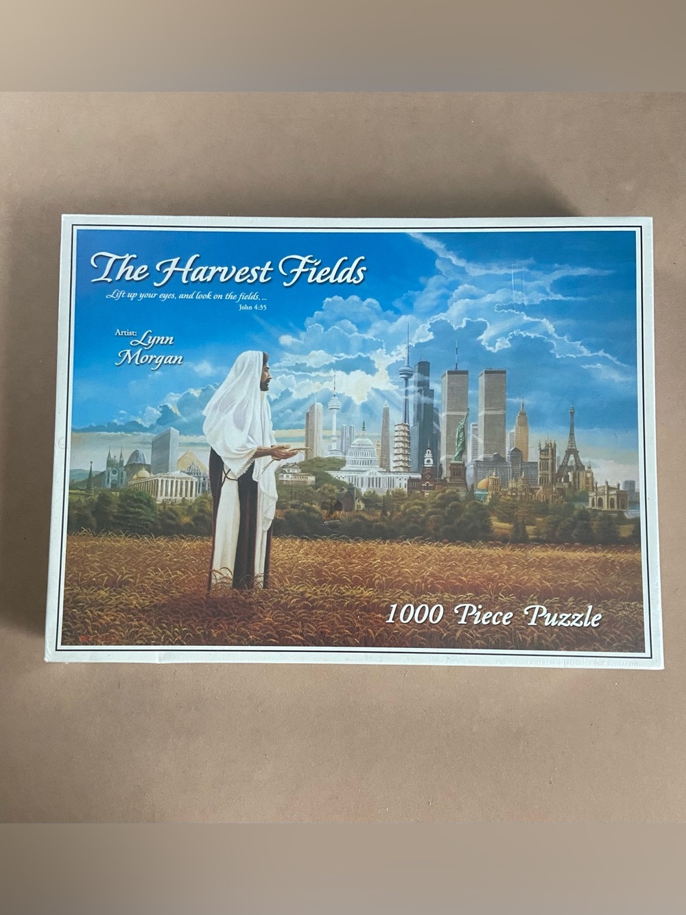 NWT/Sealed White Mountain The Harvest Fields 1000 Piece (2000) 🎨 Lynn Morgan - Picture 1 of 3